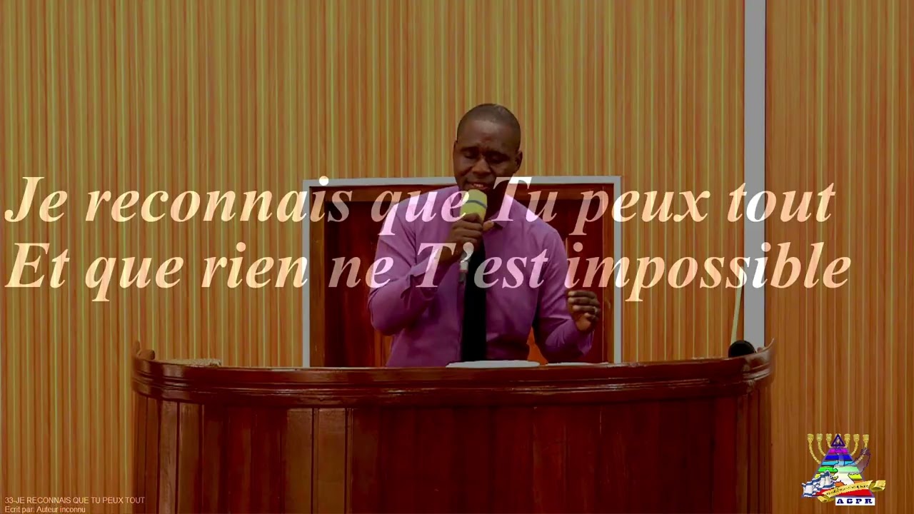SERVICE D'ADORATION ET DE LOUANGE DU 09 11 2025