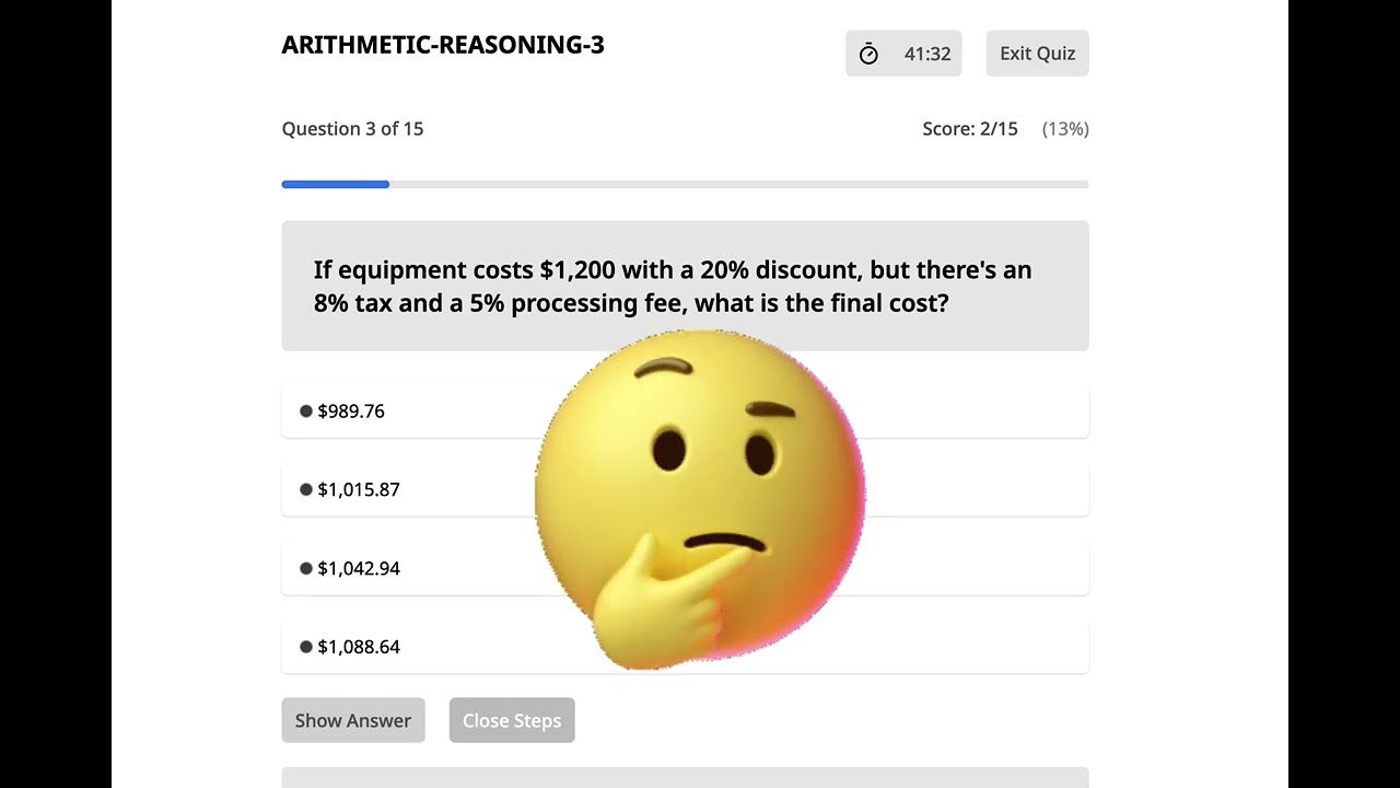 ASVAB Practice Question Math