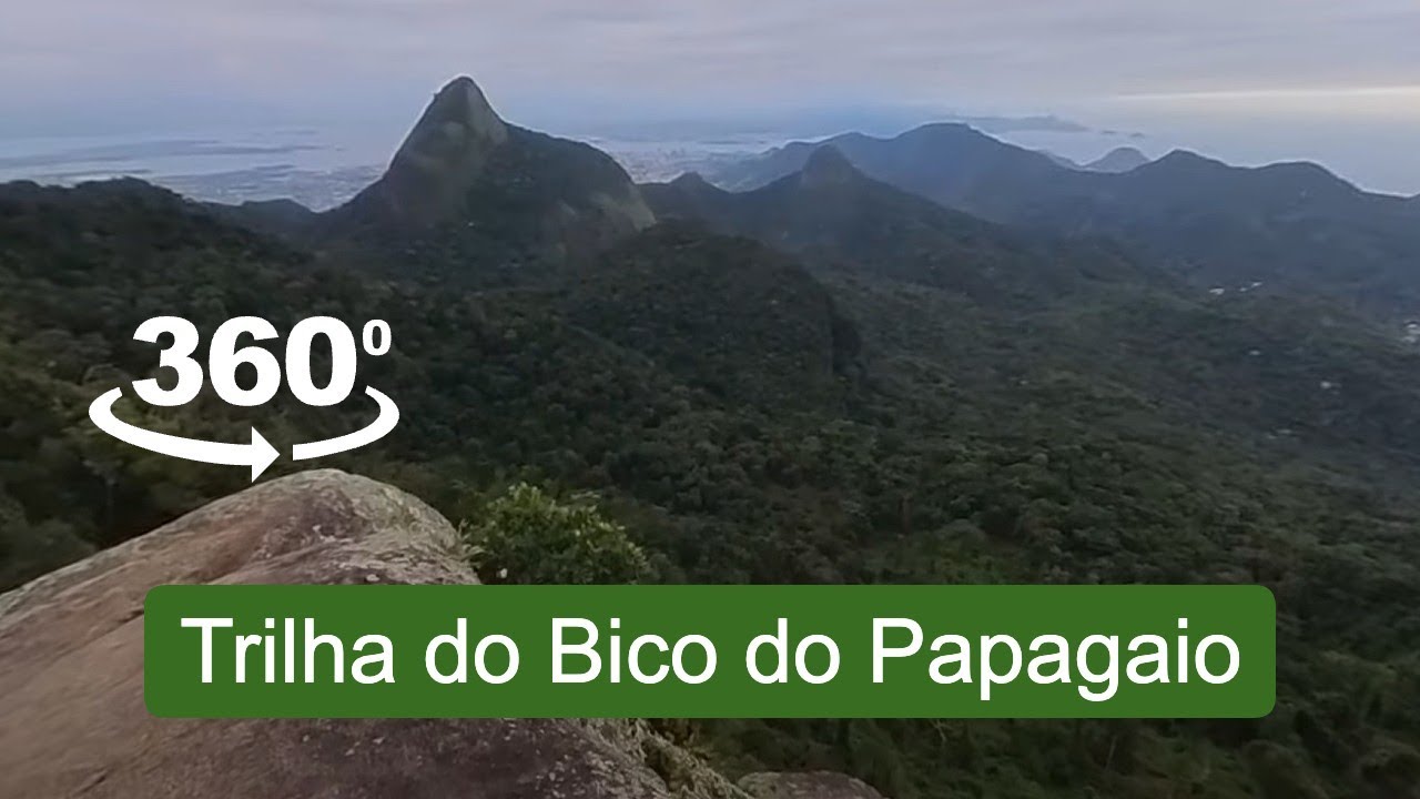 Bico do Papagaio trail in 4K 360