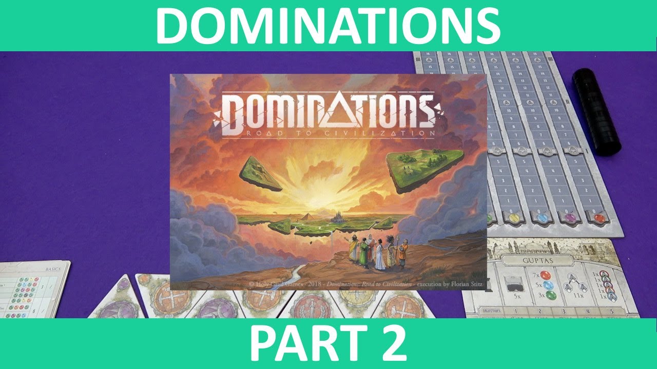 Dominations: Road to Civilization | Solo Playthrough (Static Camera) [Part 2] | slickerdrips