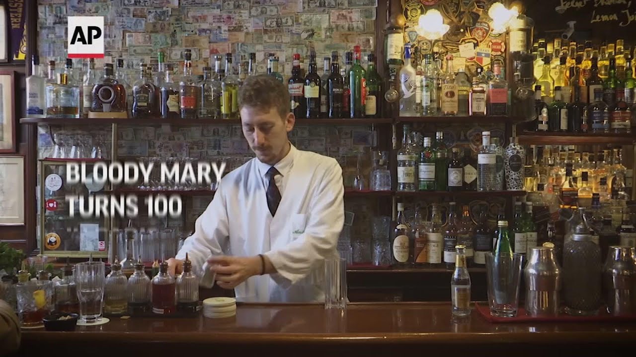 Bloody Mary turns 100 at Harry's Bar in Paris