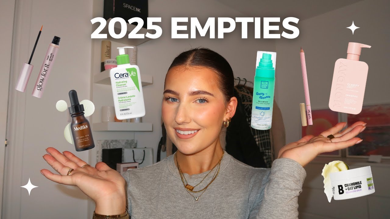 2025 EMPTIES | ruthless opinions on all of my empty products ❌ ✅