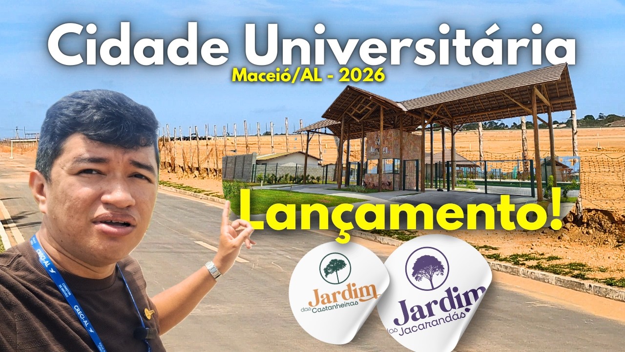 JARDIM DAS JACARANDAS E CASTANHEIRAS - Condomínio de Casa na Cidade Universitária Maceió/AL