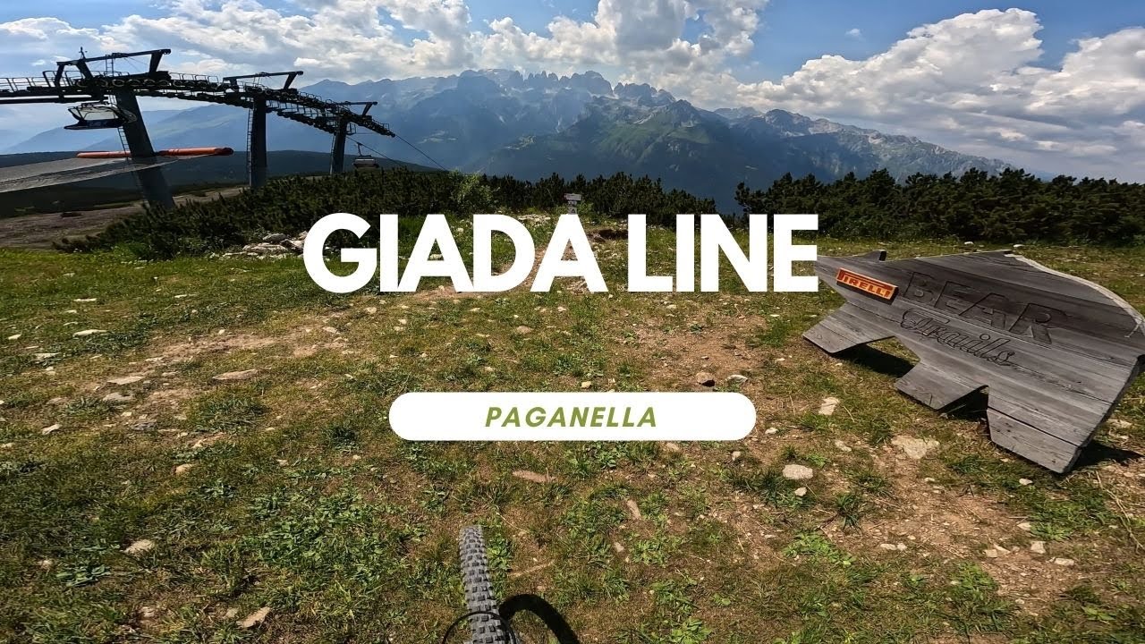 Giada Line Black Line Bikepark Dolomiti Paganella 🇮🇹 Italy Full Run POV RAW
