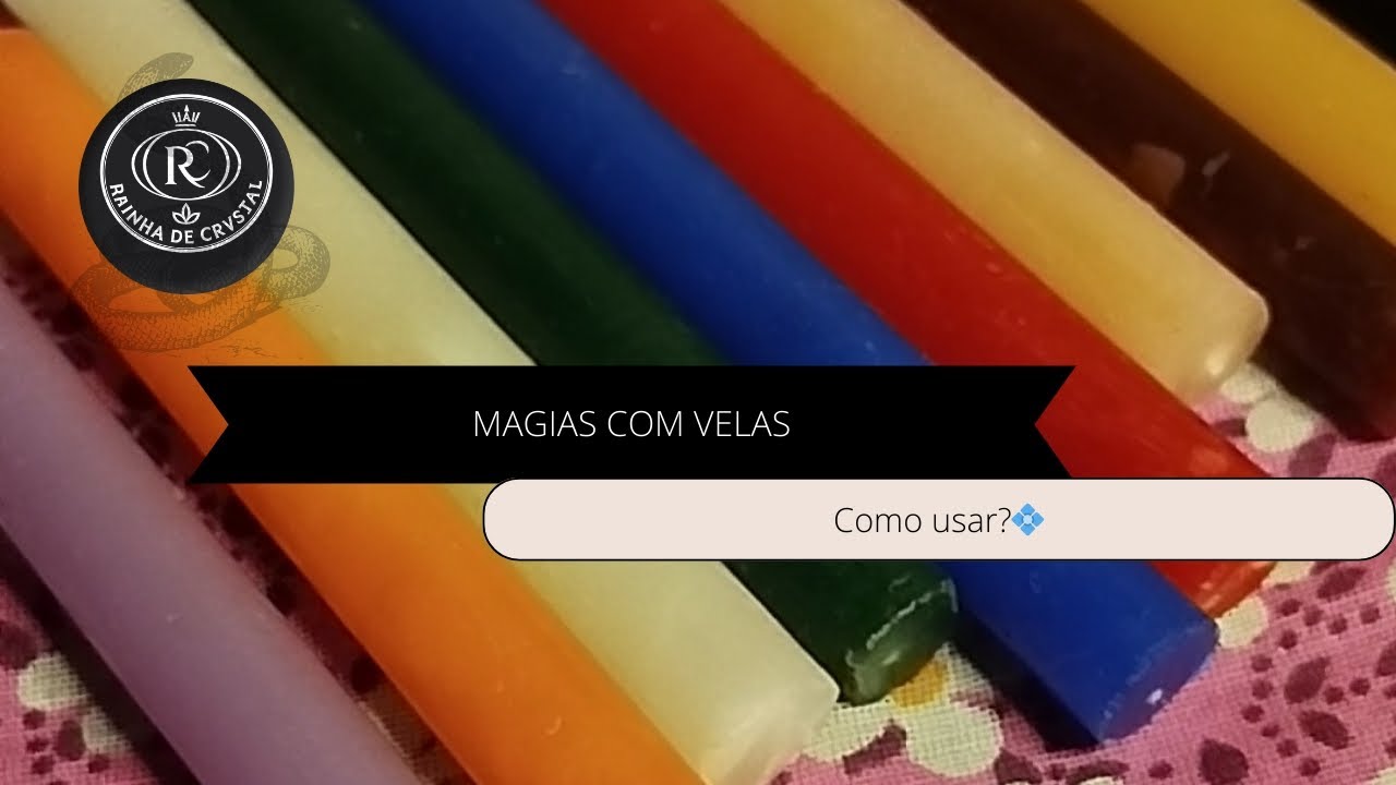🦩MAGIAS COM VELAS: COMO USAR? PRA TER BEM ESTAR?!