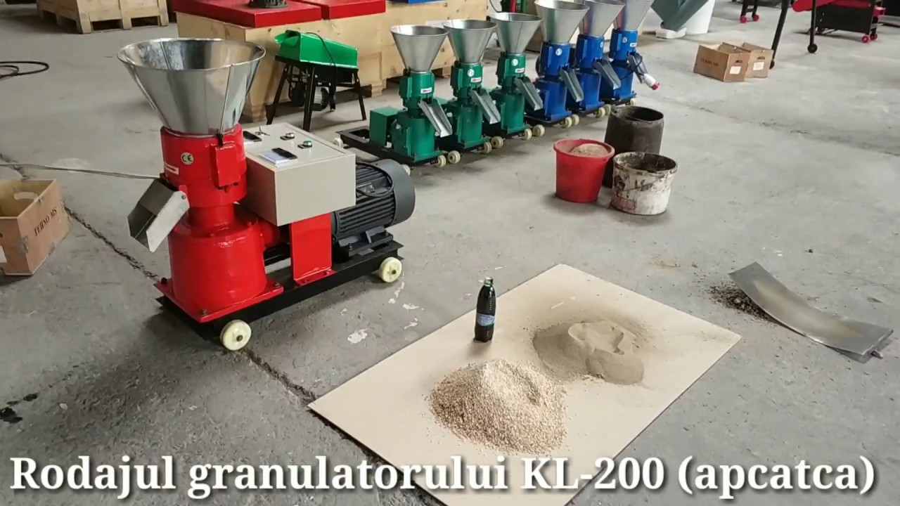 Rodajul granulatorului KL-200 (apcatca) @tehnoms1199