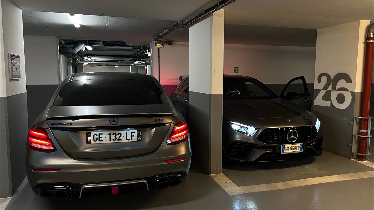 LATE NIGHT DRIVE AMG IN MONACO 