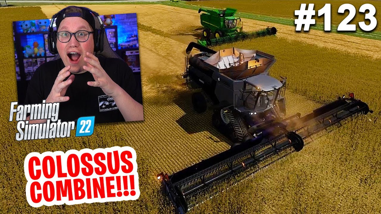 900PK COLOSSUS COMBINE !!! // Farming Simulator 22 #123 (Nederlands)