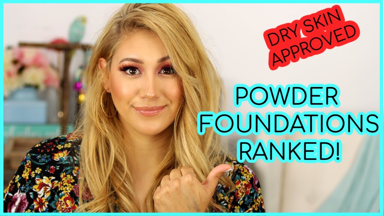 POWDER FOUNDATIONS RANKED + BEST PRIMER & SETTING SPRAY FOR POWDER FOUNDATION