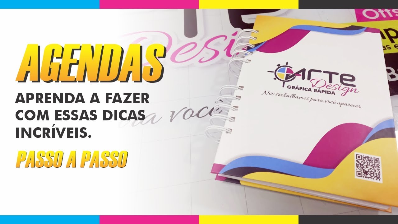 Como produzir agendas com qualidade em casa!