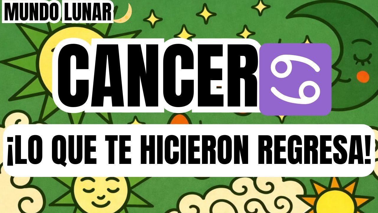 CANCER♋HOY 9 DE ENERO⚖️😮EL KARMA DA LA VUELTA | LO QUE TE HICIERON REGRESA