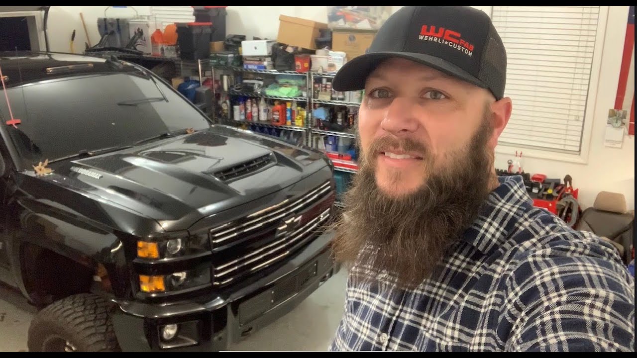 Установка впускного рупора Wehrli Fab 3,5 дюйма! 2017–2019 2500/3500 Duramax L5P!