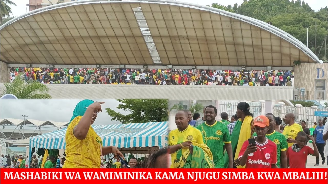 🔴#Live_KUTOKA UWANJA WA MKAPA KONA ZOTE MASHABIKI WA YANGA WAMIMINIKA KAMA NJUGU Simba kwa mbaaalii🤗