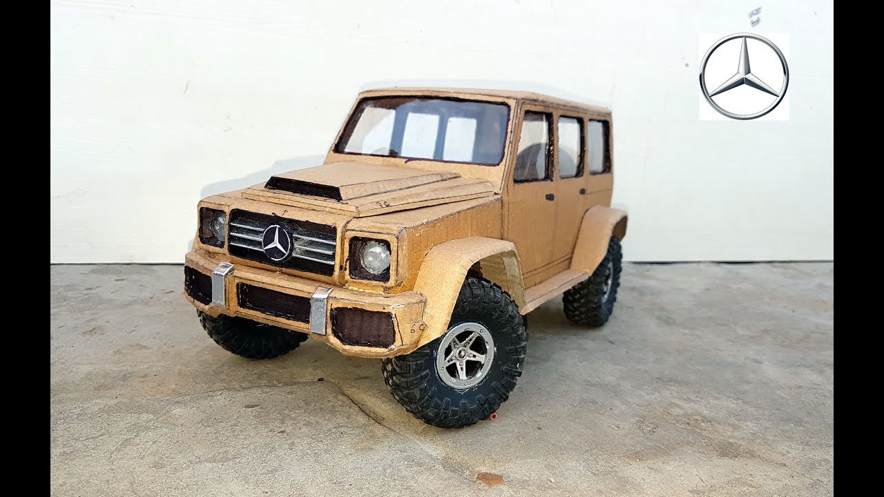 WOW! Super Mercedes G Wagon AMG|| How to make Mercedes car with cardboard|| DIY|| Electric toy car