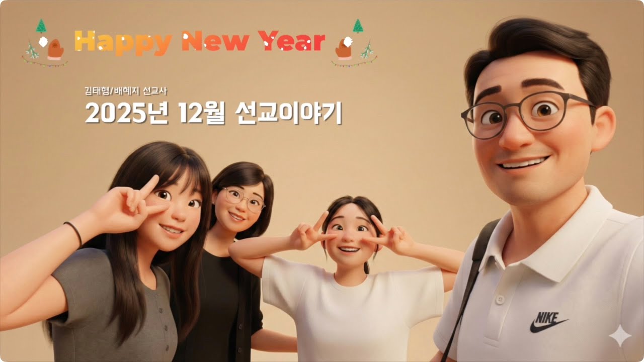 김태형 선교사의 2025년 12월 선교이야기