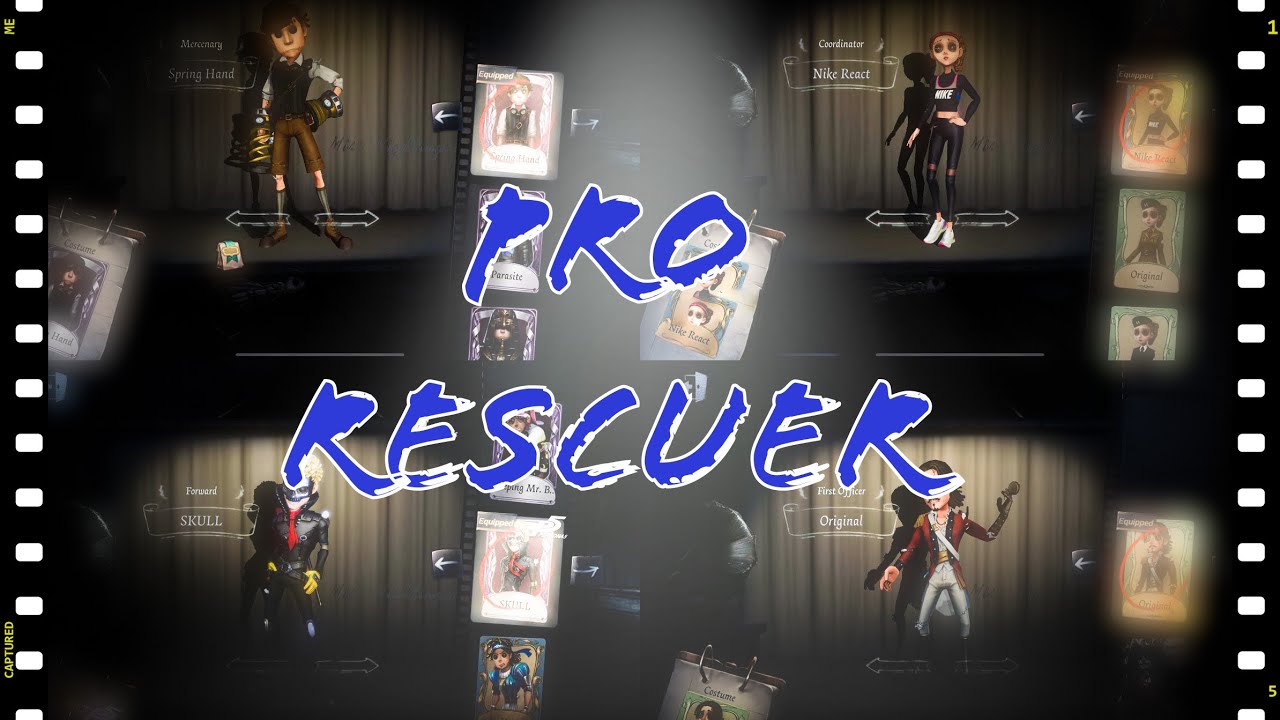 HOW To Play Rescuer Like A PRO! (Identity V Survivor Rank)