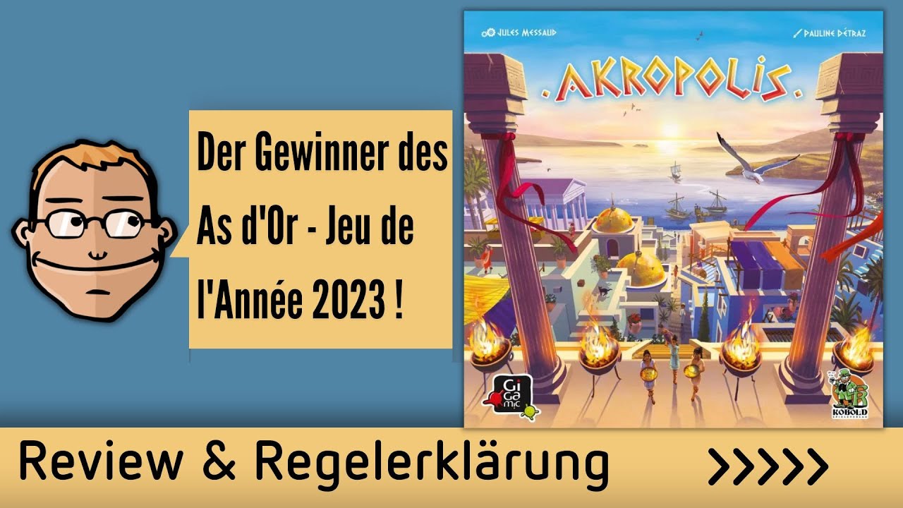 Akropolis– Brettspiel – Review und Regelerklärung