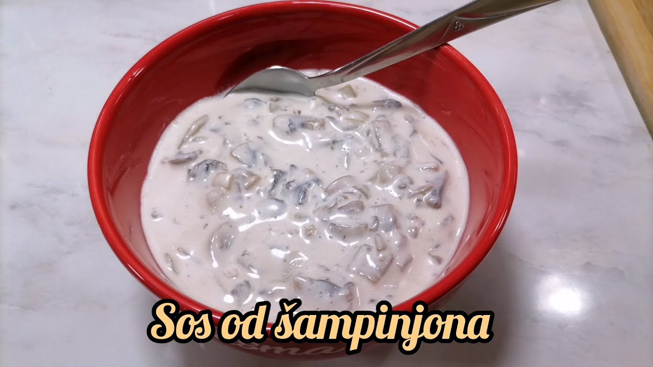 Sos od šampinjona