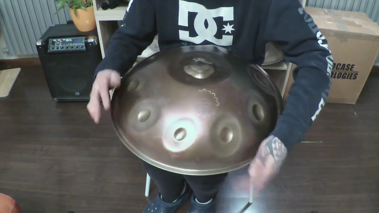 FrankPan handpan Mini D Minor 15 (50cm)