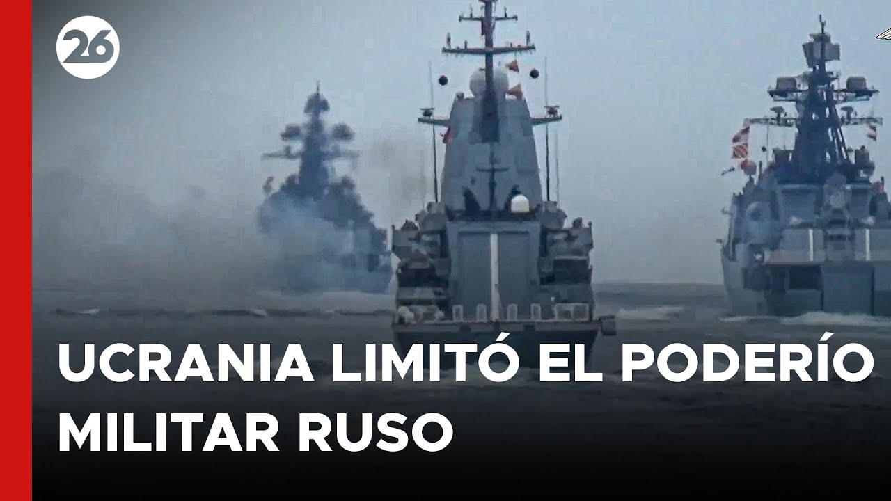 REINO UNIDO afirma que UCRANIA LIMITÓ el PODERÍO MILITAR RUSO en el  MAR NEGRO