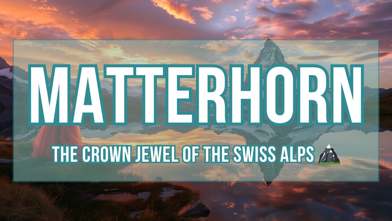 Epic Aerial Views of the Matterhorn, Switzerland | 4K Drone Footage #matterhorn