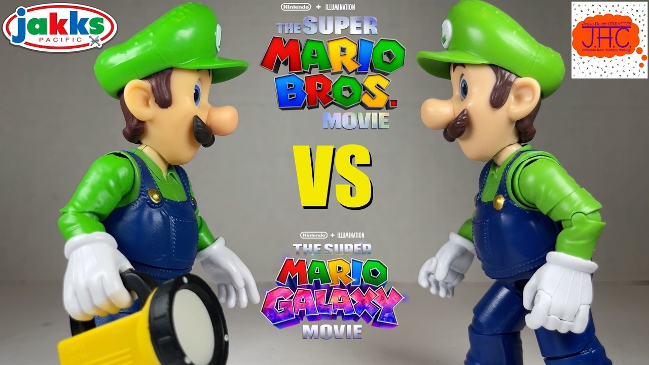Братья Луиджи? Обзор фигурки Луиджи против Луиджи от Jakks Pacific по мотивам фильма &laquo;Супер Марио...