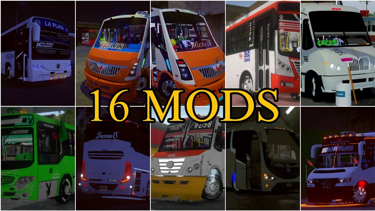 SUPER PACK 😱💥2025 NUEVO AÑOS SUPER MODS ‼️ PARA PROTON BUS SIMULATOR DESCARGA YAA