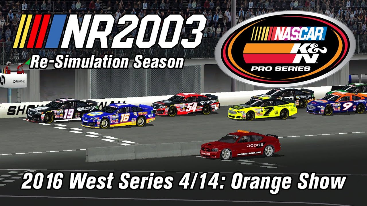 NR2003 Re-Simulation Season: (2016 West) 4/14 Orange Show
