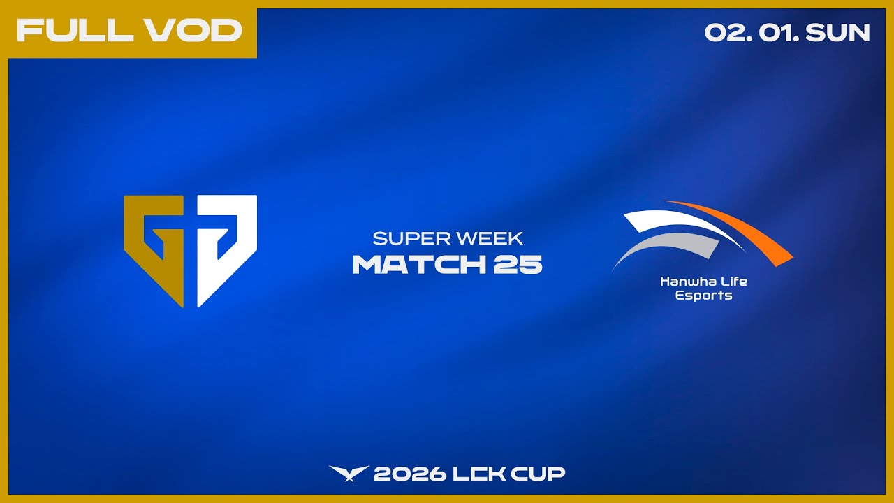 HLE vs GEN | 2026 LCK CUP