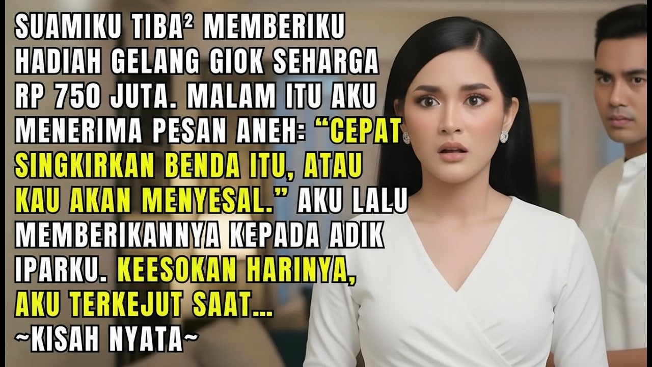 Kupikir Gelang Giok Seharga 750 Juta Ini Hadiah Cinta, Ternyata Awal Dari Pengkhianatan