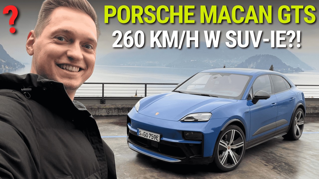 Przejechałem 1000 km nowym Porsche Macan GTS! ⚡️ Rekordowe ładowanie i 571 KM!