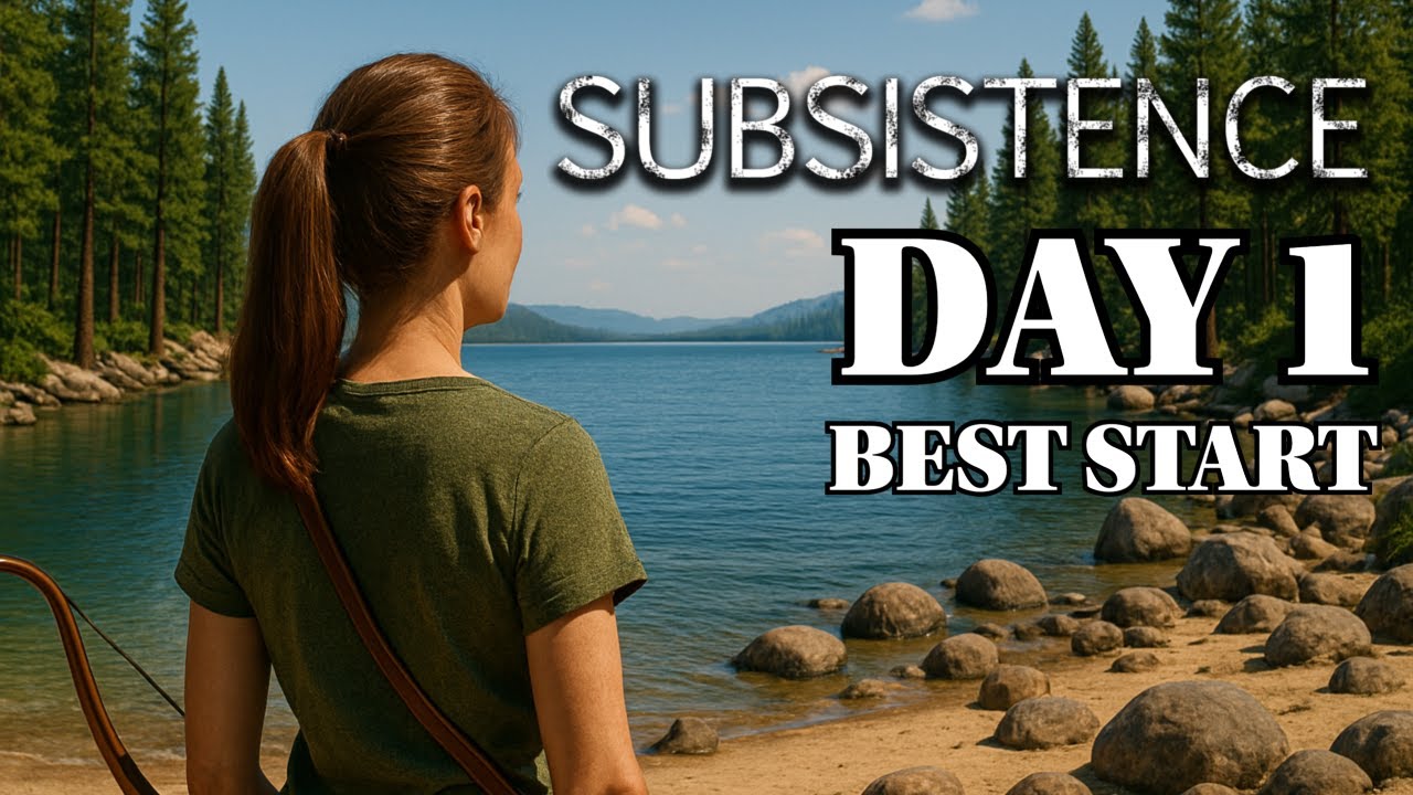 GETTING THE BEST START ON DAY 1 IN SUBSISTENCE // Ep 1