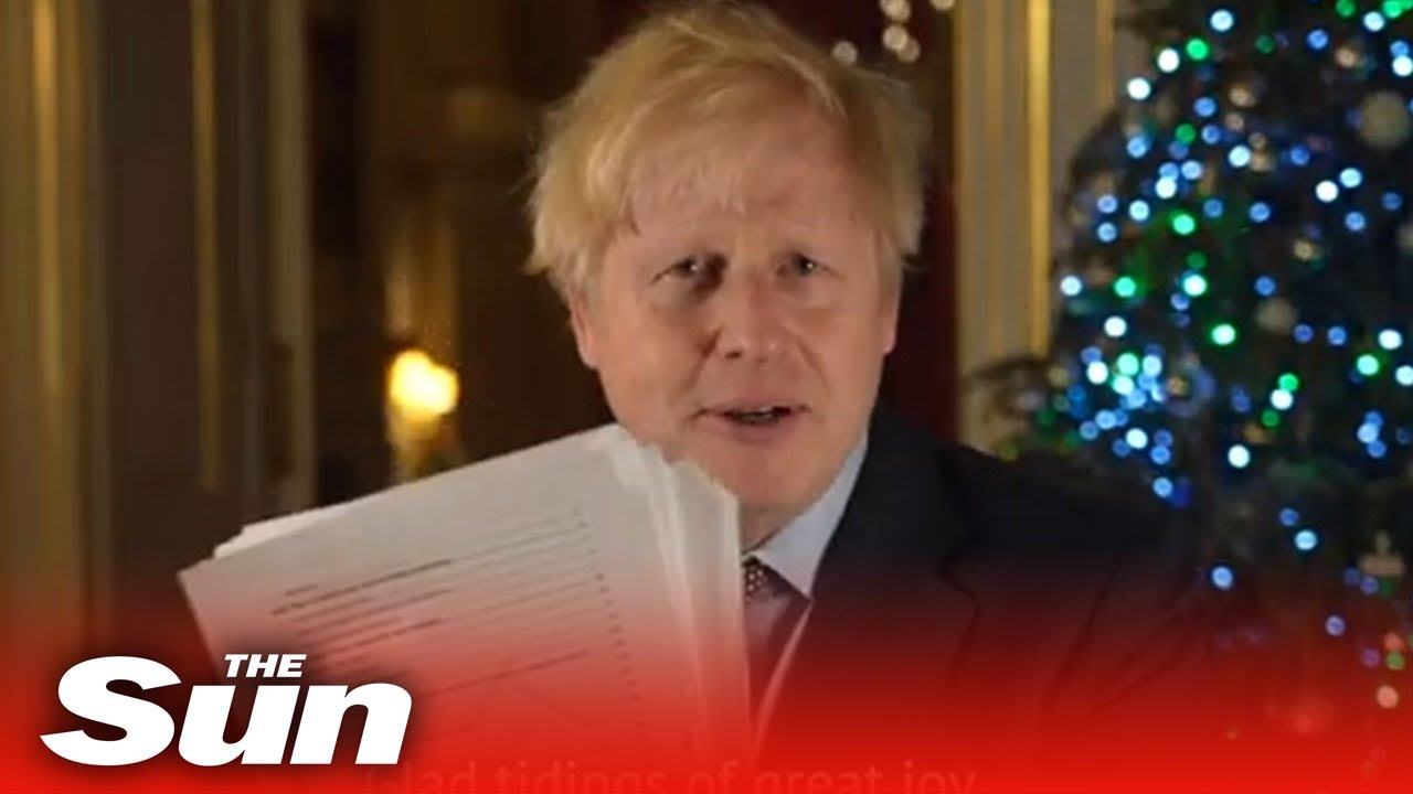 Boris Johnson hails 'tidings of joy' after Brexit trade deal