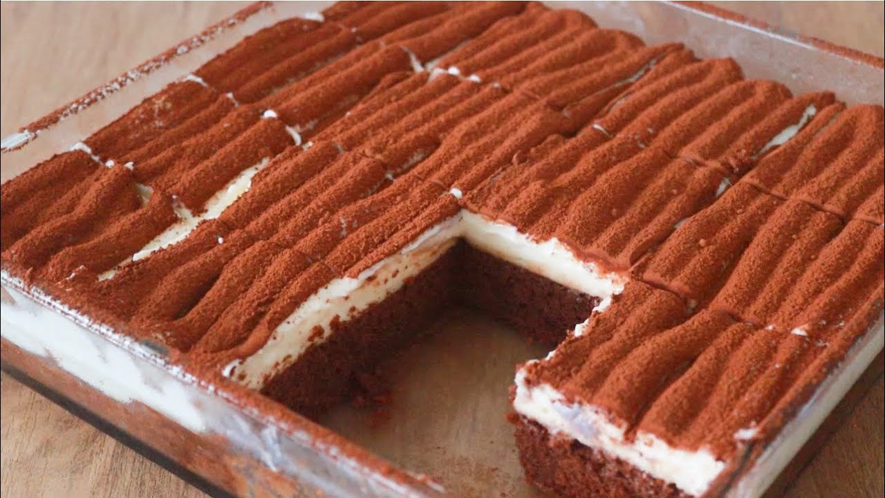 BU NASIL BİR LEZZET😋 Tepside Kahveli Yaş Pasta Tarifi/ Kolay Pasta Tarifi