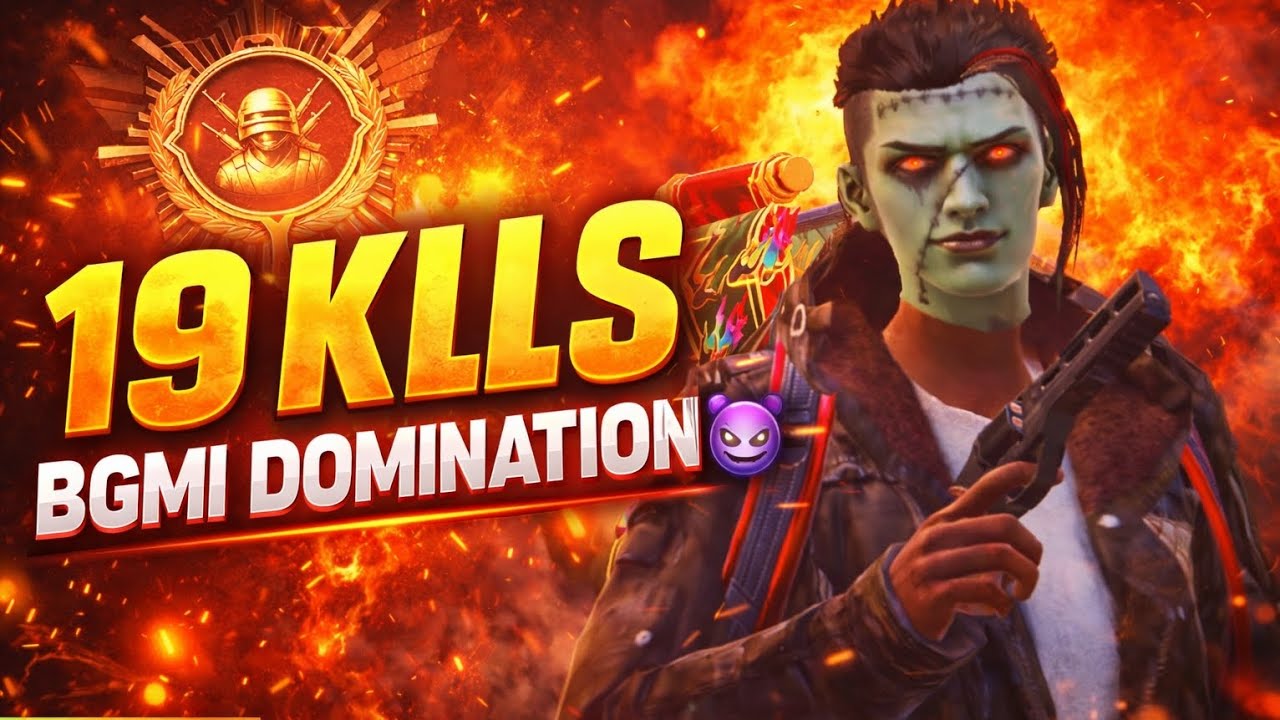 19 Kills Monster Match 💀BGMI Pro Gameplay💪