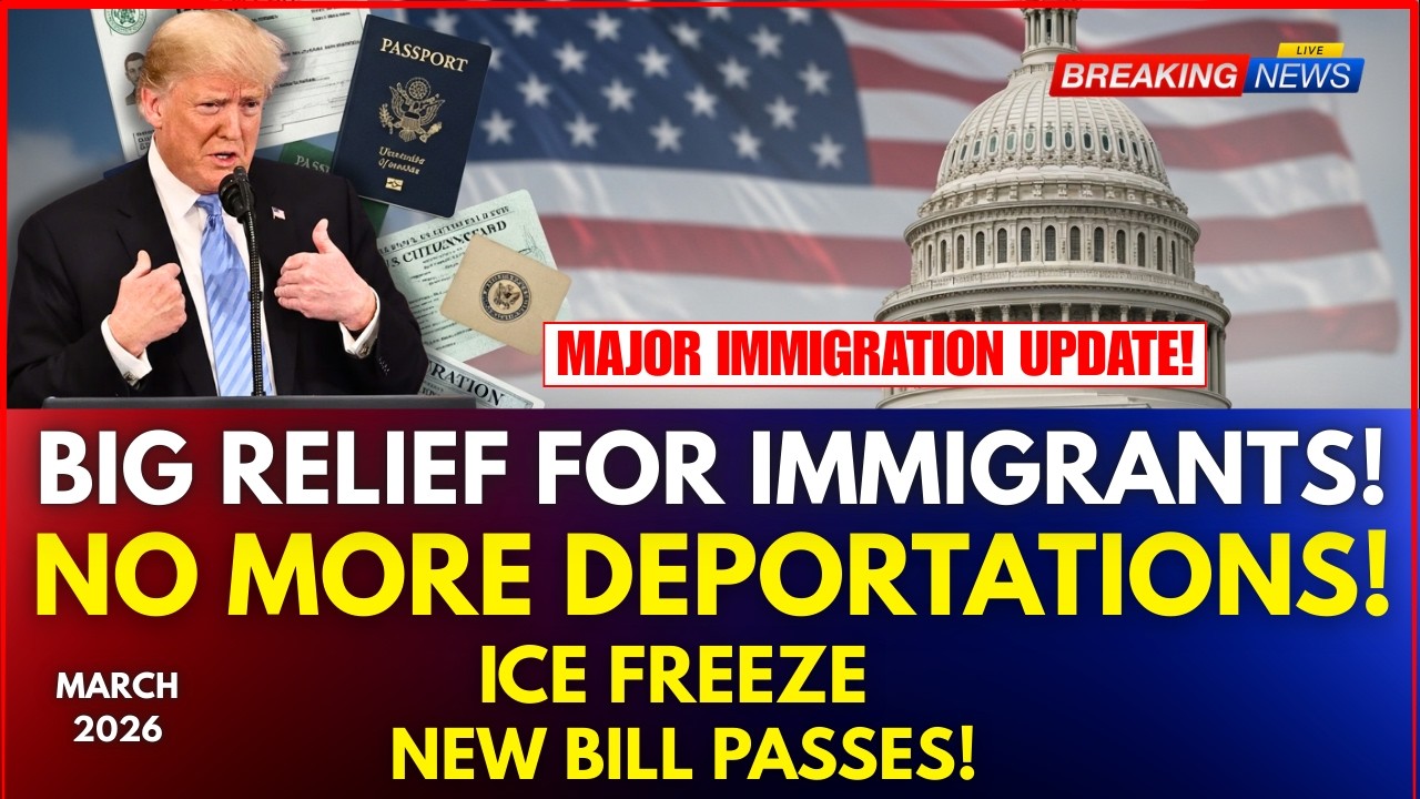 BREAKING: Congress Passes “Freeze ICE” Bill — March 2026 What You Need to Know!