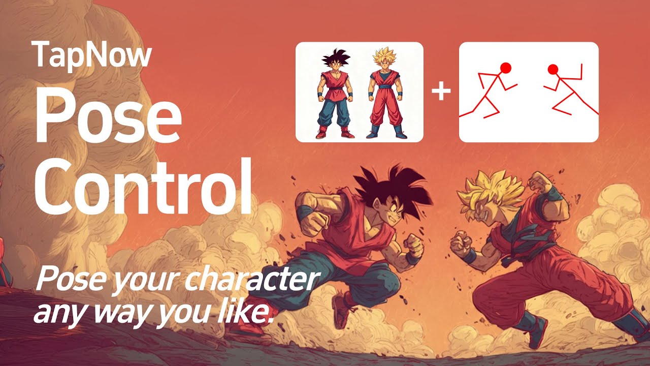 TapNow Exclusive: The Most Precise Pose Control Ever