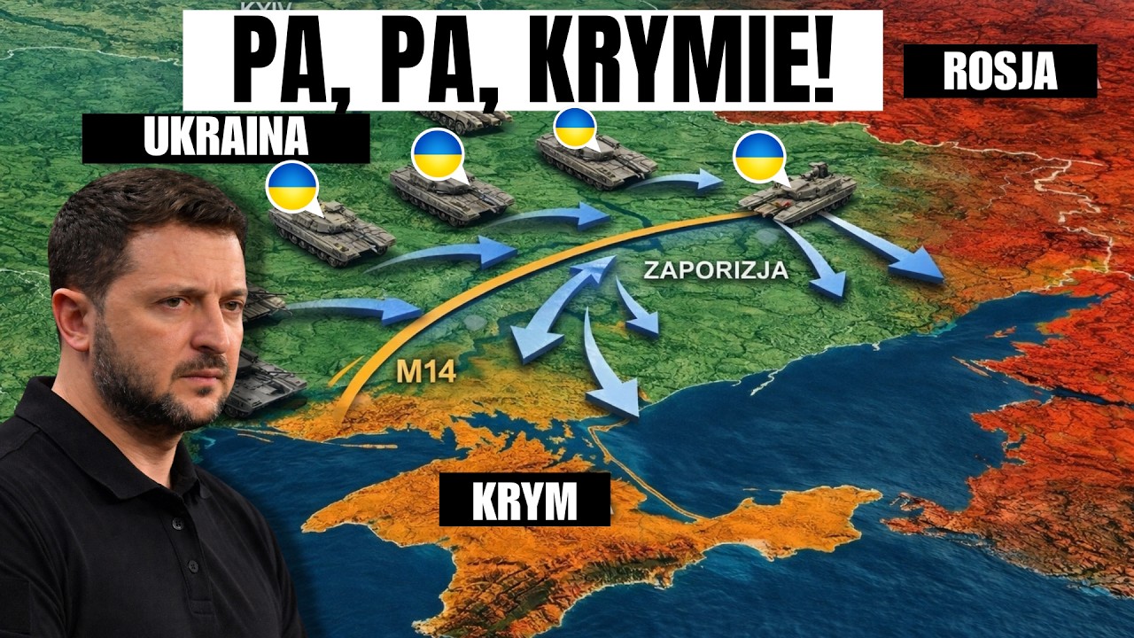 WSZYSTKO zaczęło się od wejścia Ukraińc&oacute;w na M14... Teraz 60 000 Rosjan jest ODCIĘTYCH.