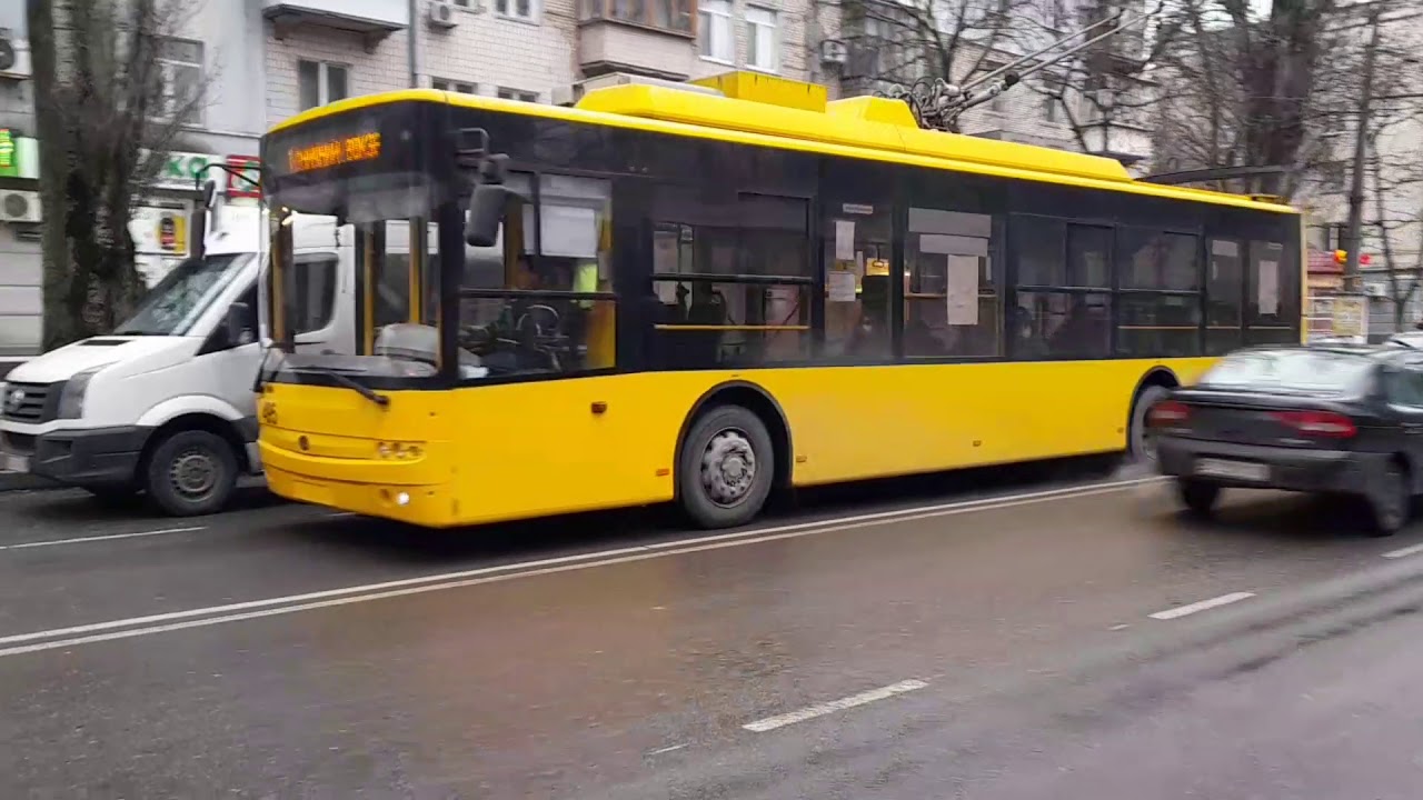 Херсонский троллейбус. Январь 2021