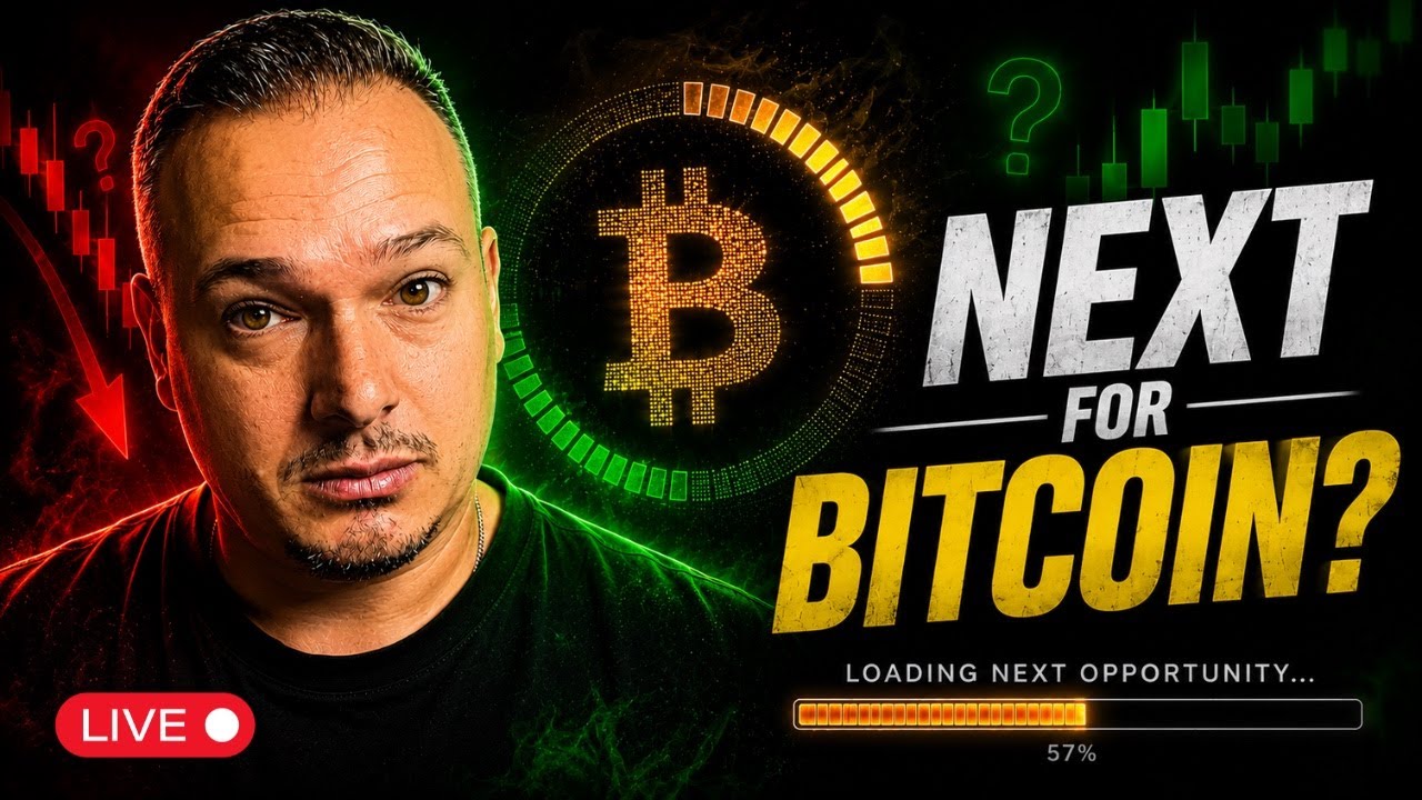 Bitcoin's Next Move! Live Trading!