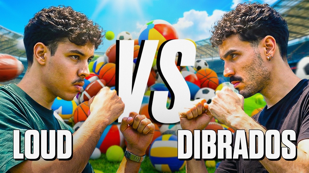LOUD X DIBRADOS NO DESAFIO DE FUTEBOL!