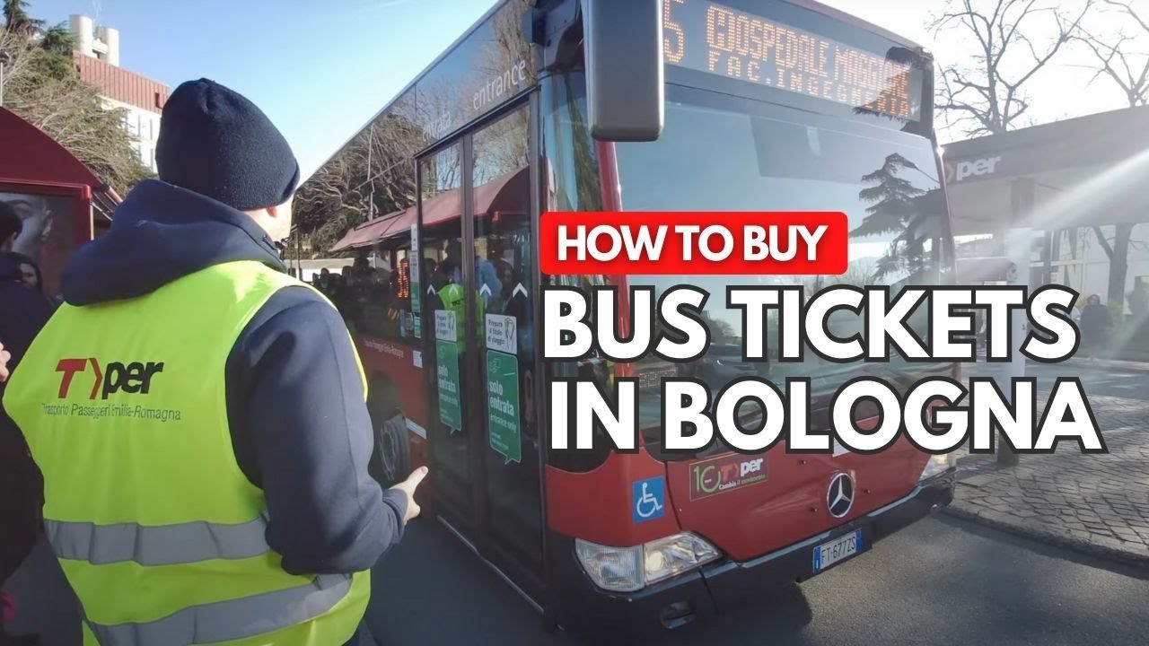 How to Buy a BUS TICKET in BOLOGNA and AVOID a €100 FINE!