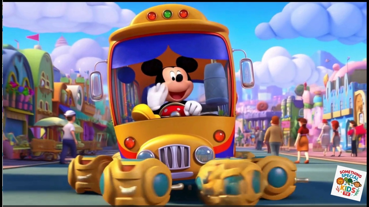 Wheels on the Bus | Kids Rhymes | @MrABCD |@AllBabiesChannel | @CoComelon | @Blippi