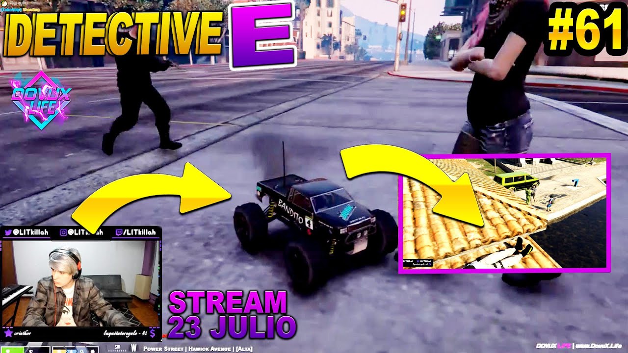 LIT KILLAH GTA V EL COCHESITO - DETECTIVE E #61