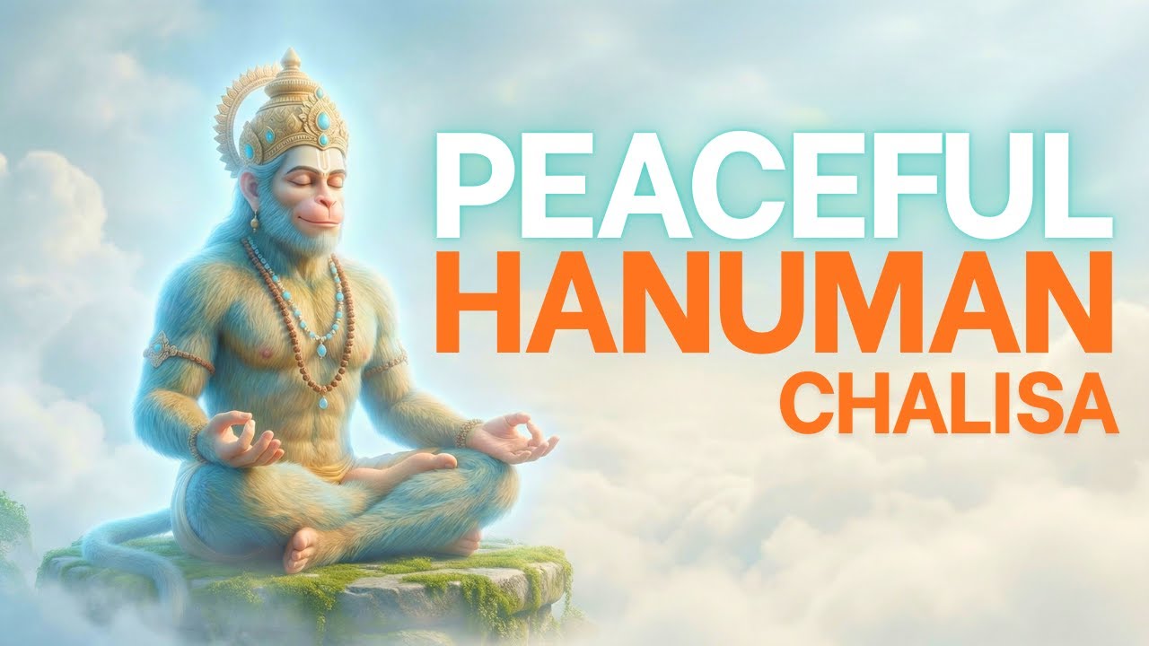 HANUMAN CHALISA (Peaceful Chant) | Remove ALL Negative Energy | हनुमान चालीसा | Healing Version