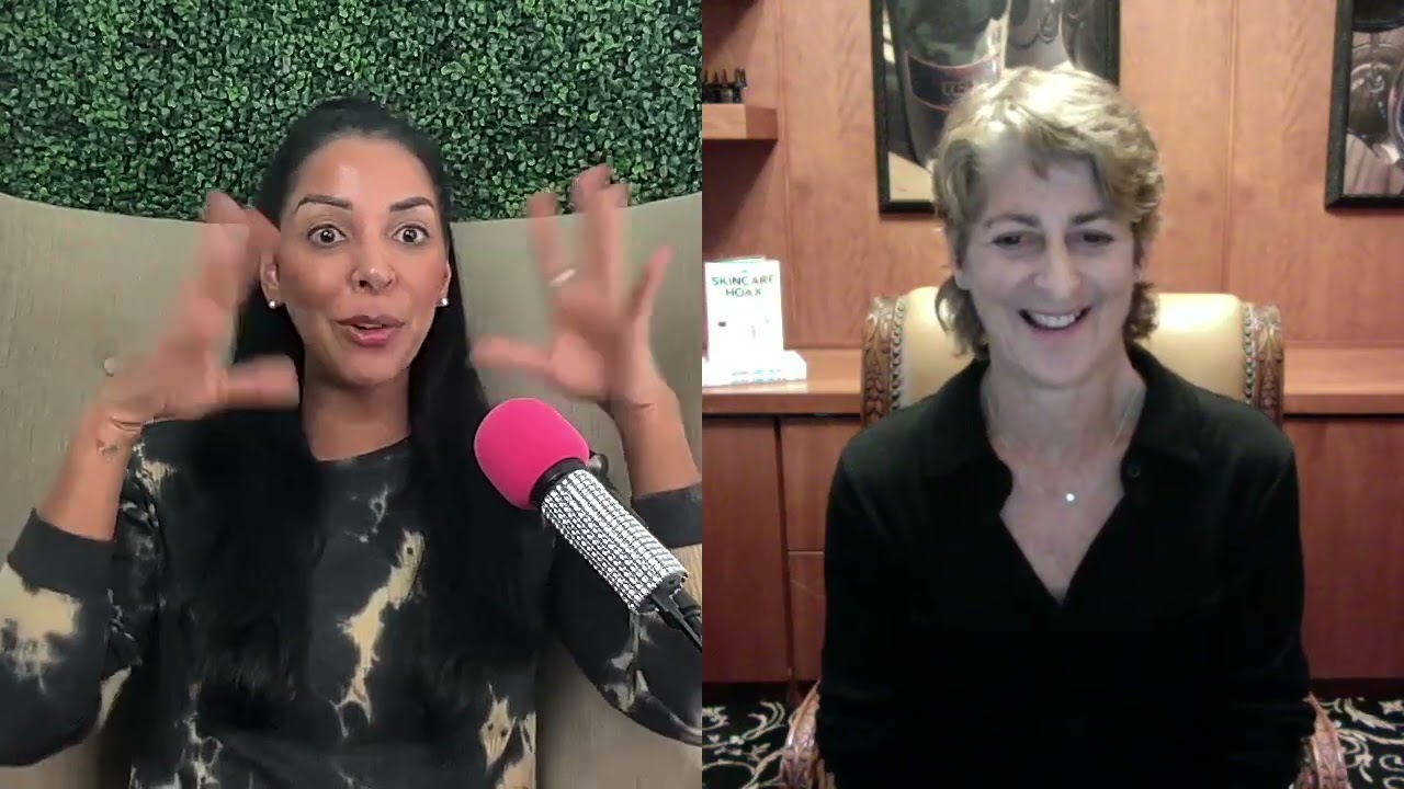 Holly Cotton and Dermatologist Dr. Fayne Frey talk skincare hoaxes & preventing premature aging