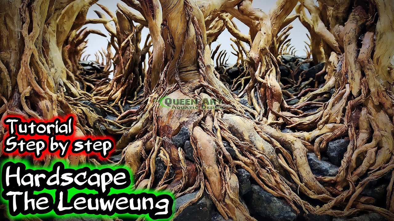 Как сделать Hardscape The Jungle для 30-сантиметрового нано-танка Aquascape