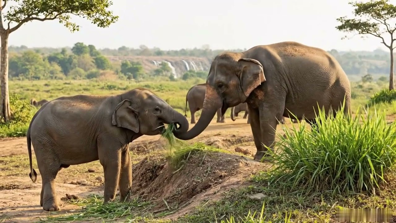 Amazing Elephants 🐘  Gentle Giants of the Earth  Fun Facts for Kids