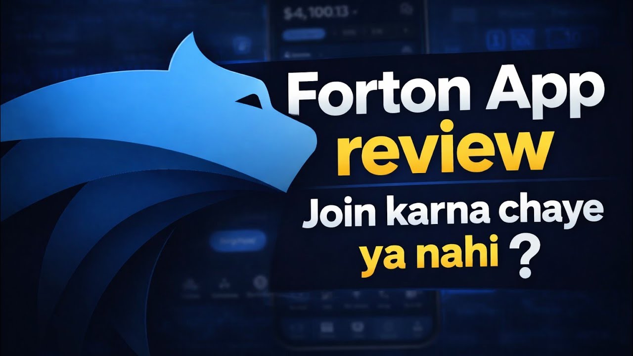 Forton earning honest review | Forton App real or fake | Awais Anjum 