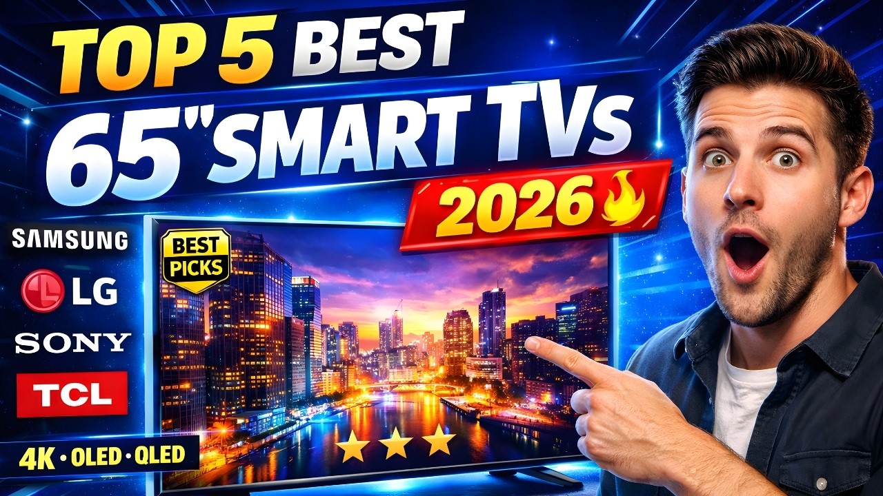 Best 65 Inch Smart TVs 2026 | OLED, Mini LED & QLED Picks